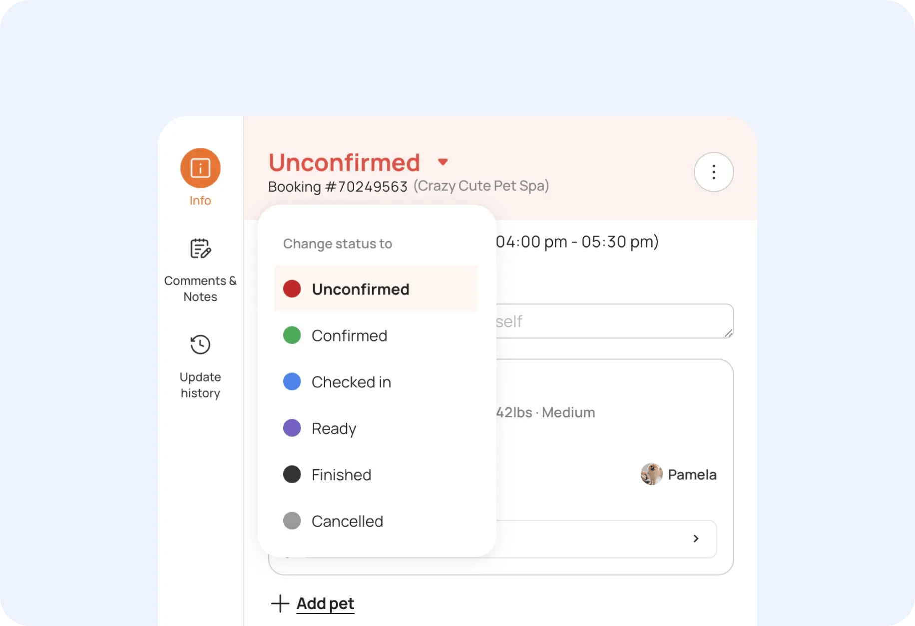 01 approve bookings on your terms
