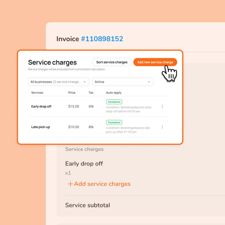 Auto-Apply Early Drop-off and Late Pick-up Fees