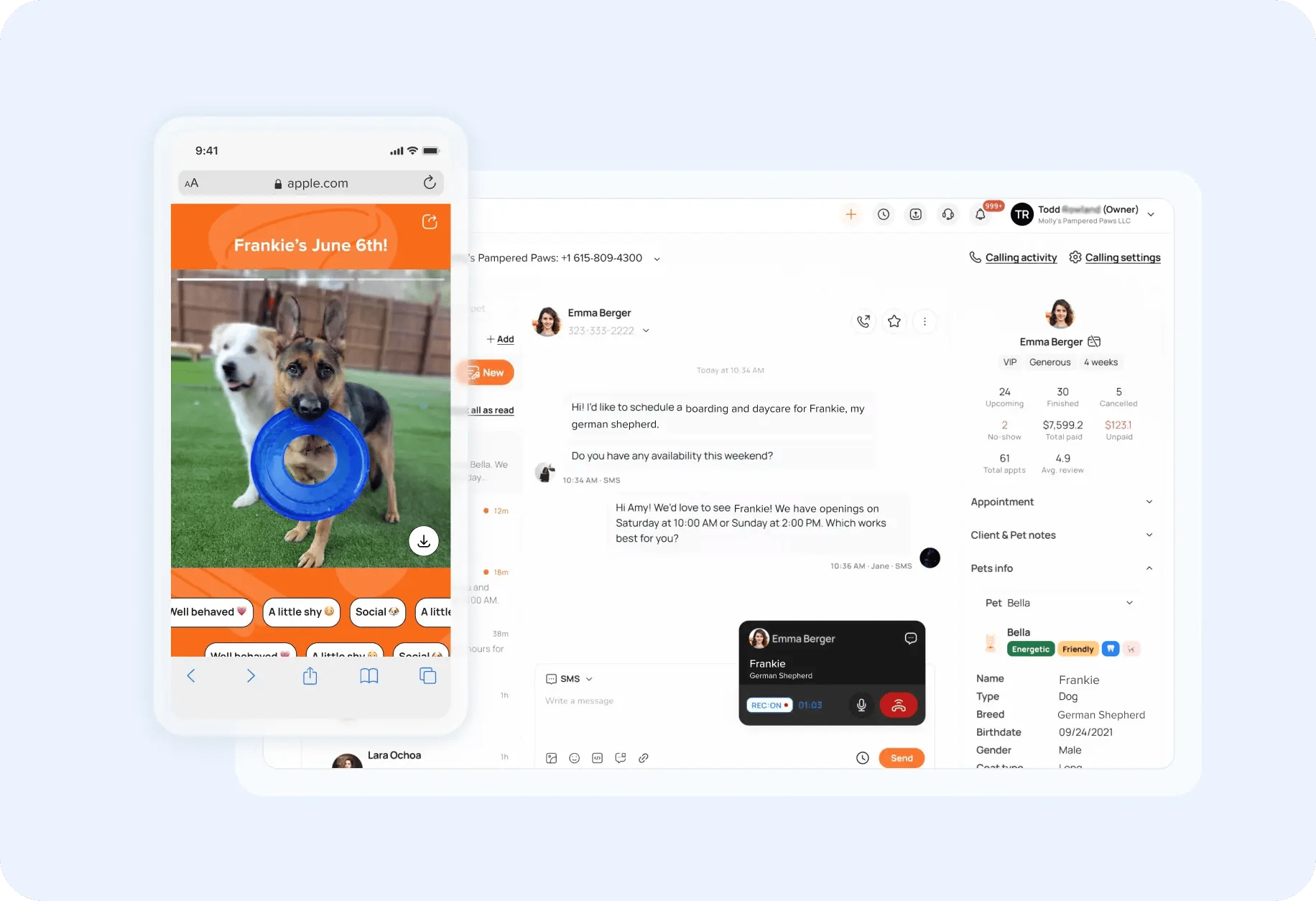 moego s messaging center