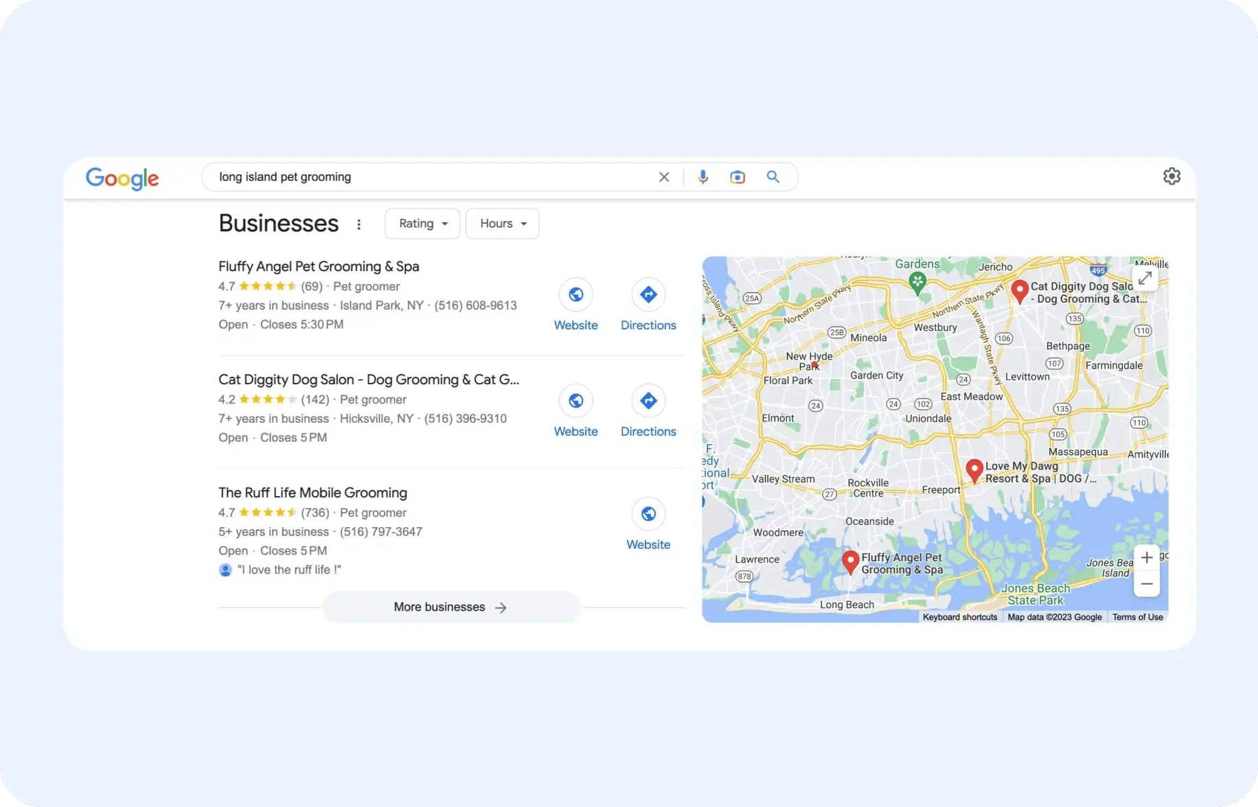 optimize your google listing
