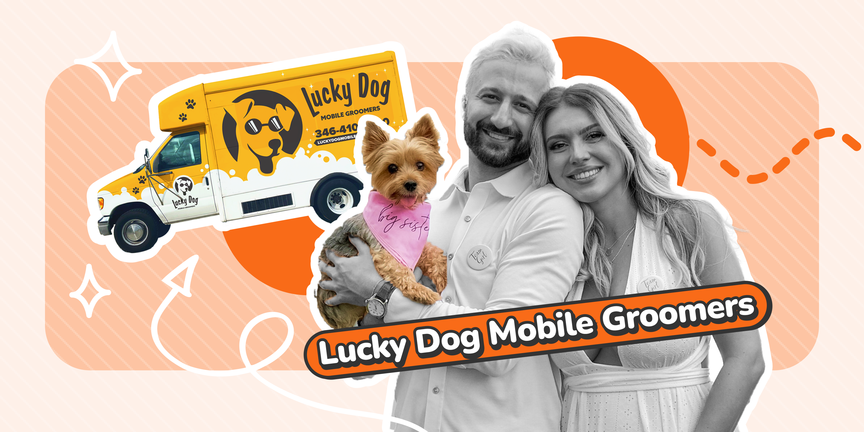 Yellow Trucks and Happy Customers: How Lucky Dog Mobile Groomers Licensed the Brand